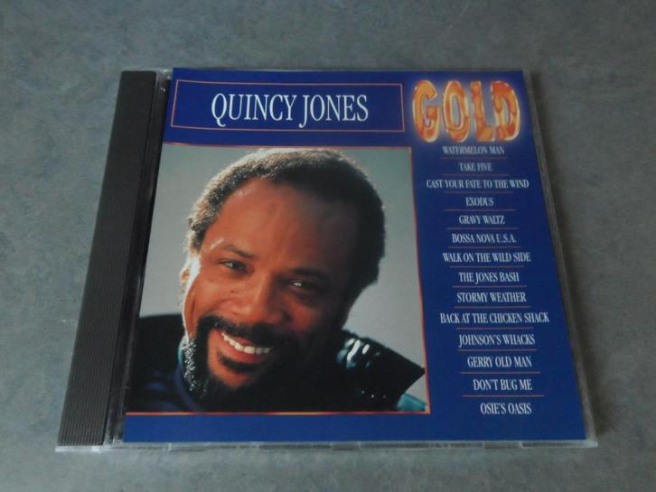 Quincy Jones / Gold - CD, Cd's en Dvd's, Cd's | Jazz en Blues, Gebruikt, Jazz, 1960 tot 1980, Verzenden