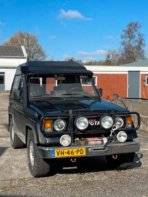 Toyota Land Cruiser, type LJ70, 2.4 turbo,  b.j 1990, Auto's, Toyota, Particulier, 4x4, Centrale vergrendeling, Lichtmetalen velgen