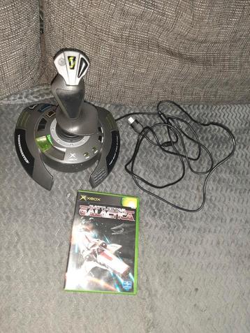 Battle star galactica xbox original met fly-controller  beschikbaar voor biedingen