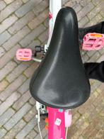 Roze kinderfiets 16 inch met Hello Kitty, Ophalen of Verzenden, Gebruikt, 16 tot 20 inch