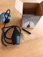Nieuwe Zwarte Hanglamp - Nooit Gebruikt!, Ophalen of Verzenden, Nieuw, Metaal, Minder dan 50 cm