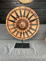 Wiel decoratie hout, Ophalen of Verzenden
