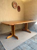 Rainer Daumiller grenen vintage verlengbare eettafel, Huis en Inrichting, Tafels | Eettafels, Ophalen, Gebruikt, Rainer Daumiller