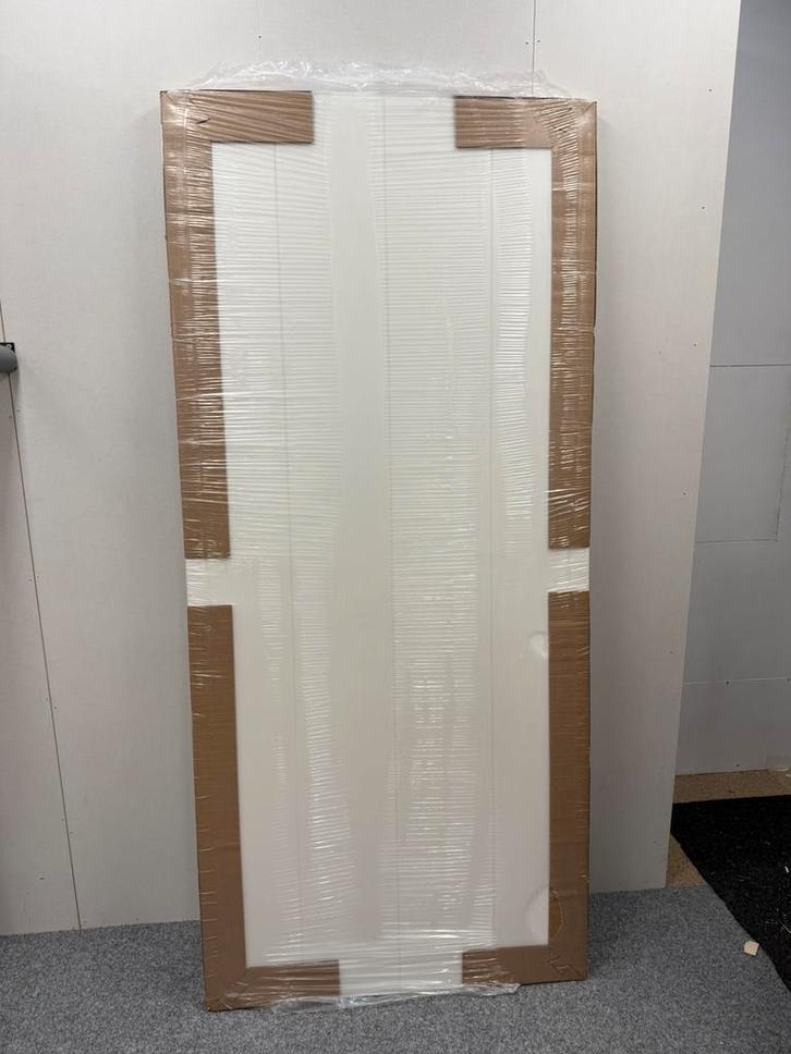 MP202 - Cando lijndeur opdekdeur 211 x 93 - linksdraaiend, Doe-het-zelf en Verbouw, Deuren en Horren, Zo goed als nieuw, Binnendeur