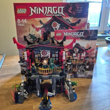 70643	LEGO Ninjago	Tempel van de Opstand beschikbaar voor biedingen