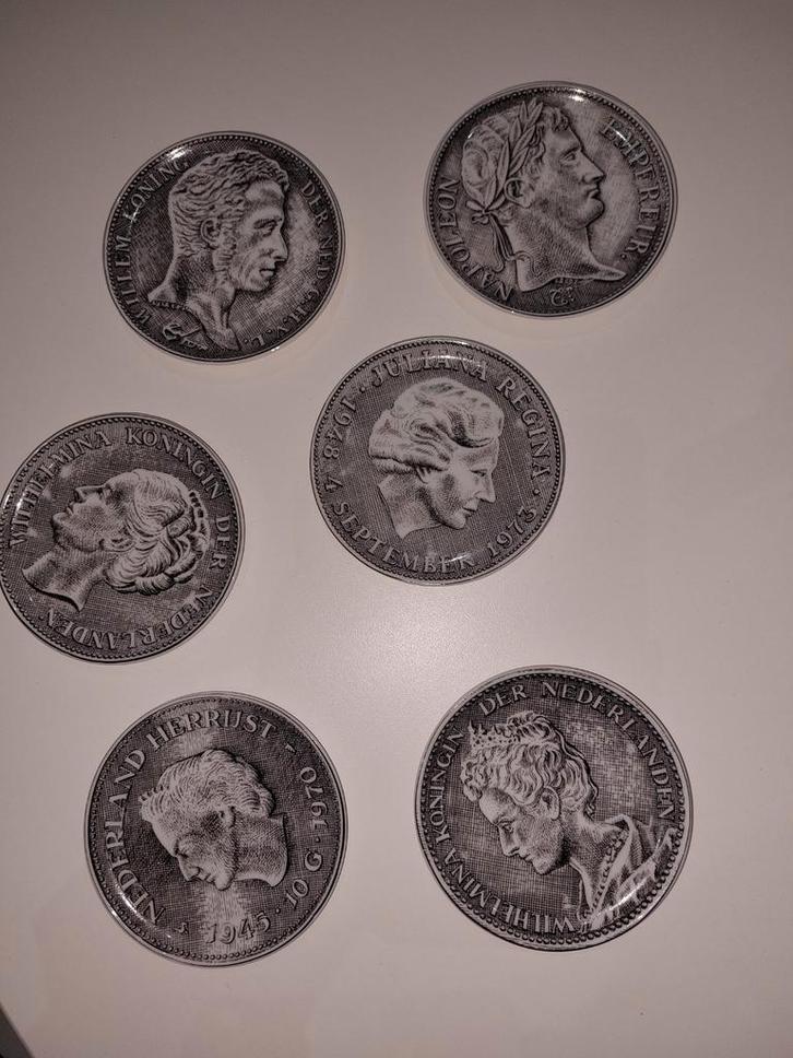 Focke & Meltzer bordjes (6 stuks), Antiek en Kunst, Antiek | Wandborden en Tegels, Ophalen of Verzenden