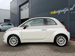 Fiat 500 C 0.9 TwinAir Turbo 60th Anniversary Cabrio *uniek!, Gebruikt, Overige kleuren, Cabriolet, Leder