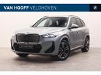 BMW iX1 eDrive20 High Executive M Sport / Panoramadak / Trek, Zwart, Leder, Nieuw, Stoelverwarming