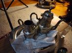 Zilver servies handgemaakt jaren 70/80, Antiek en Kunst, Antiek | Tin, Ophalen of Verzenden