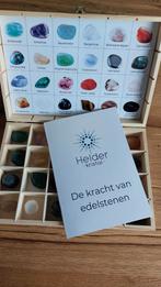 Helder Kristal testdoos testset verzameldoos,  houten kistje, Ophalen of Verzenden, Nieuw, Meerdere media