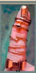 Ringen 7 stuks open, Sieraden, Tassen en Uiterlijk, Verzenden, Nieuw, Goud