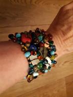 Handmae armband met kralen - NIEUW, Ophalen of Verzenden, Nieuw, Met bedels of kralen