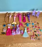6 Mattel Barbie poppen incl accessoires, Ophalen of Verzenden, Zo goed als nieuw, Barbie