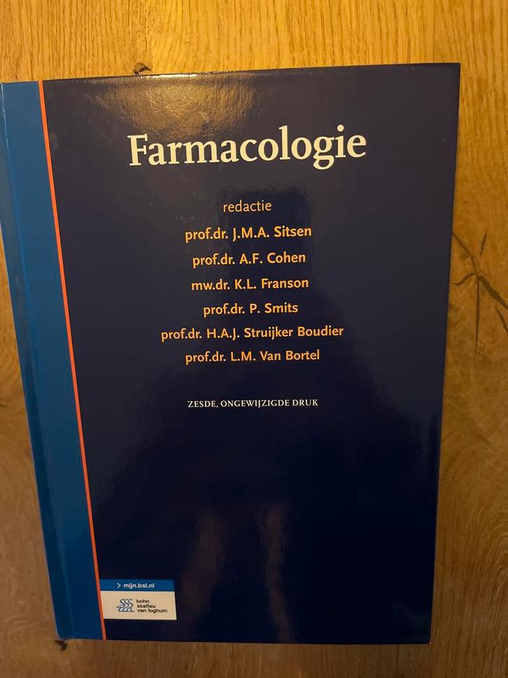 Farmacologie - 6e druk - Nieuw, Boeken, Studieboeken en Cursussen, Nieuw, WO, Beta, Ophalen of Verzenden