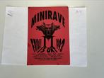 HARDCORE FLYER  MINIRAVE II  THE SWING, Verzamelen, Posters, Ophalen of Verzenden, Gebruikt