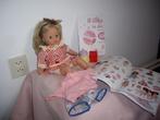 hele mooie Gotz baby pop met boek  blad en acc, Ophalen of Verzenden, Zo goed als nieuw, Babypop