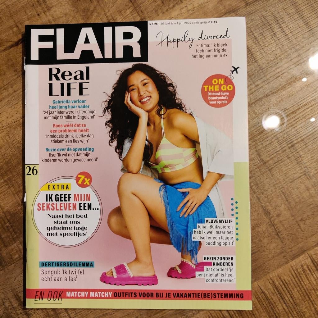 Flair Nummer 26 2025, Boeken, Tijdschriften en Kranten, Ophalen of Verzenden, Zo goed als nieuw, Damesbladen