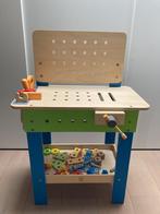Hape timmertafel, Kinderen en Baby's, Speelgoed | Houten speelgoed, Ophalen, Gebruikt, Overige typen