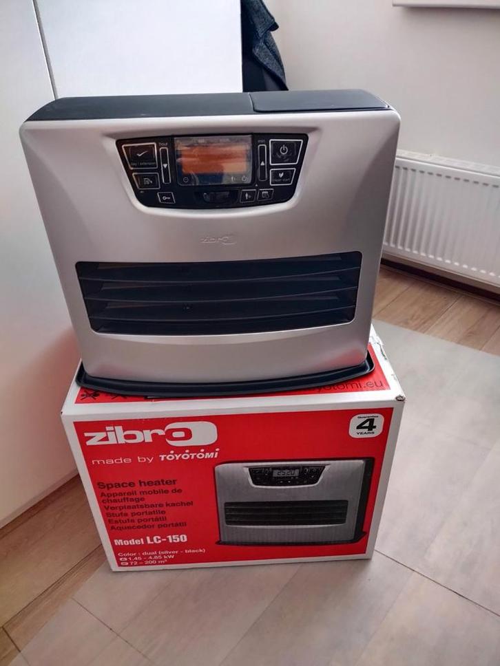 Zibro LC-150 Petroleum laserkachel Zo goed als nieuw!, Huis en Inrichting, Kachels, Zo goed als nieuw, Petroleumkachel, Overige brandstoffen