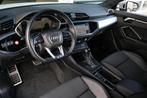 Audi Q3 Sportback 45 TFSI e 2x S-line 245PK Matrix Led Navi, Auto's, Audi, USB, Gebruikt, Zwart, Leder en Stof