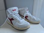 Diadora Heritage Sneakers Rood Wit Leer, Diadora, Ophalen of Verzenden, Rood, Sneakers of Gympen