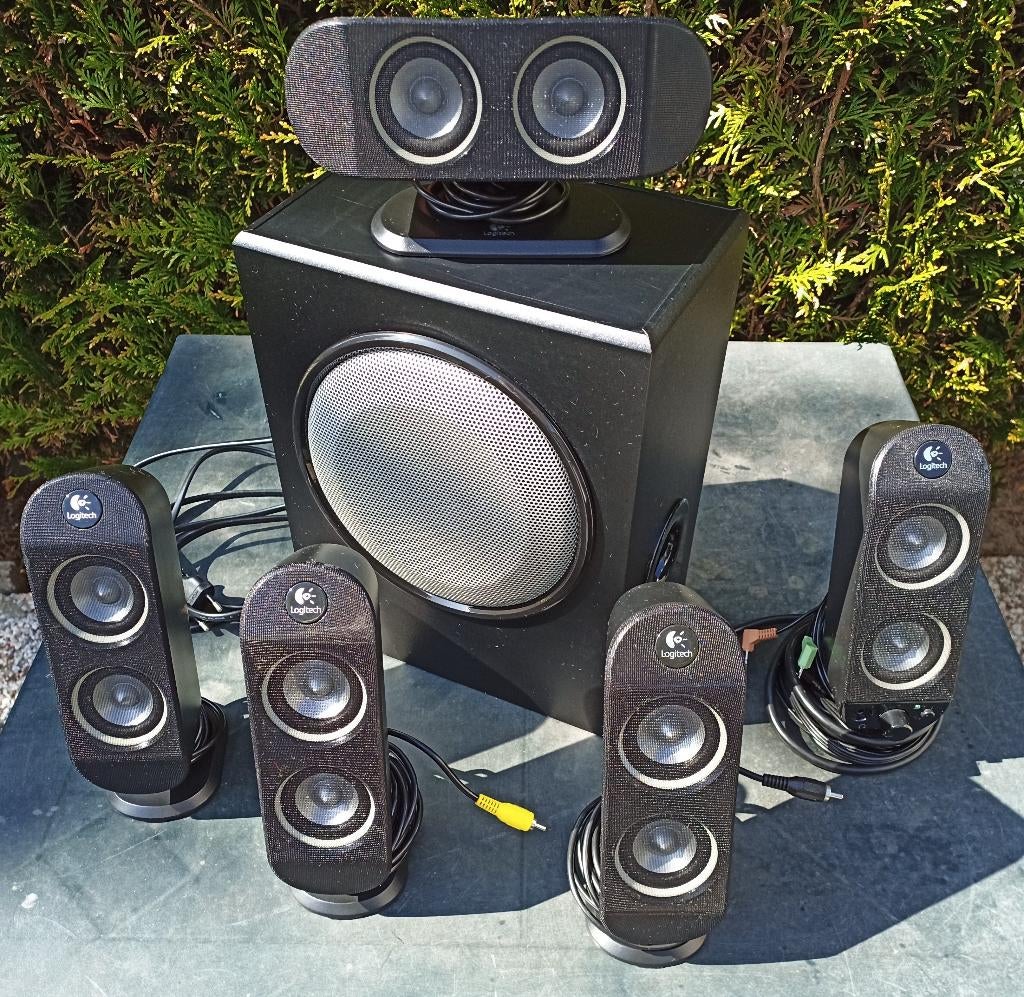 Logitech 5.1 Speakerset, Ophalen, Gebruikt, Audiokanaal 5.1, Logitech G