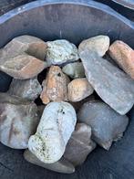 Decoratieve rotsen en keien voor tuin of vijver, Ophalen, Overige materialen, Gebruikt, Kei
