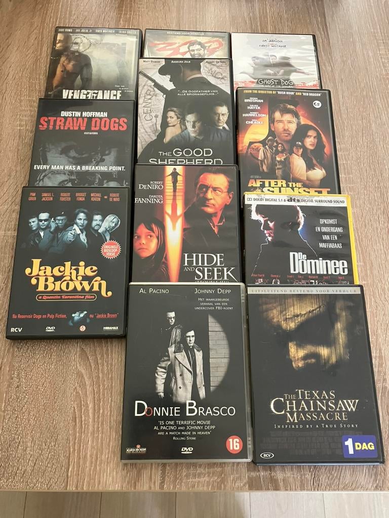 11 actie/thriller dvd’s., Ophalen of Verzenden