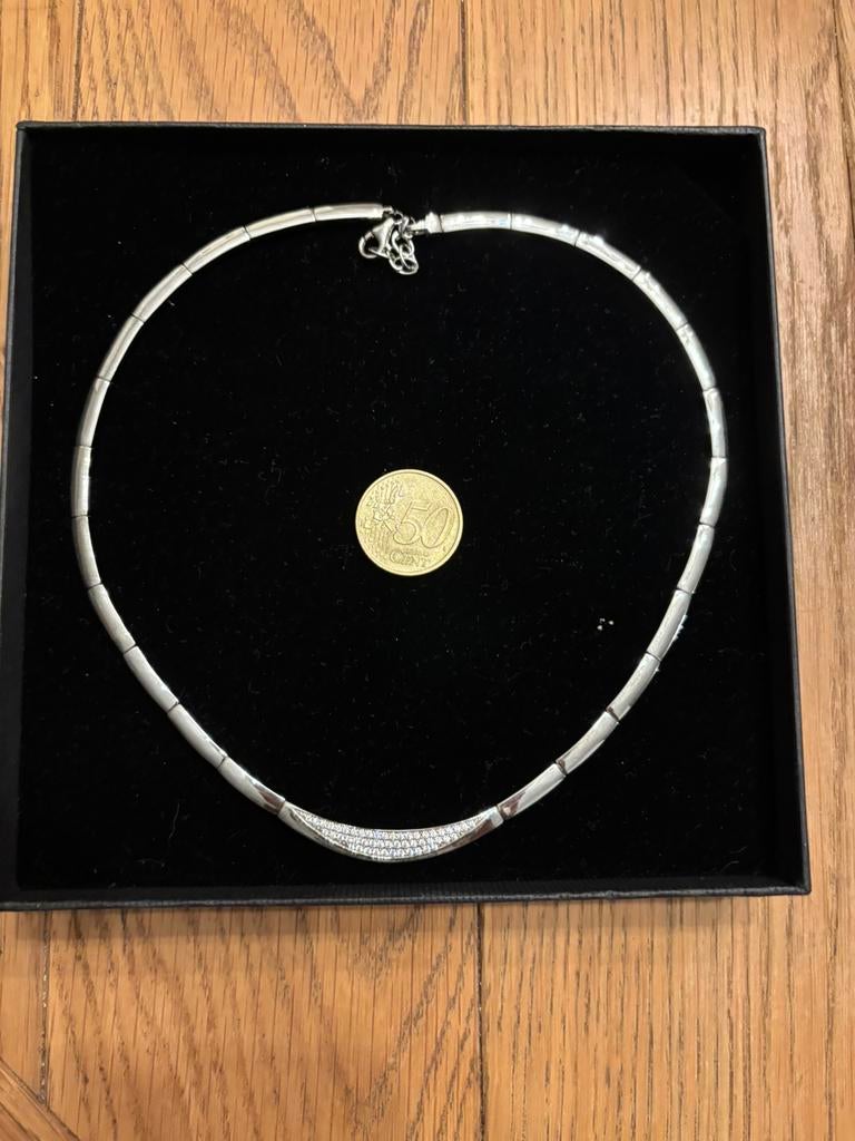 Dames collier paul van Hullenaar, Ophalen of Verzenden, Zo goed als nieuw, Zilver
