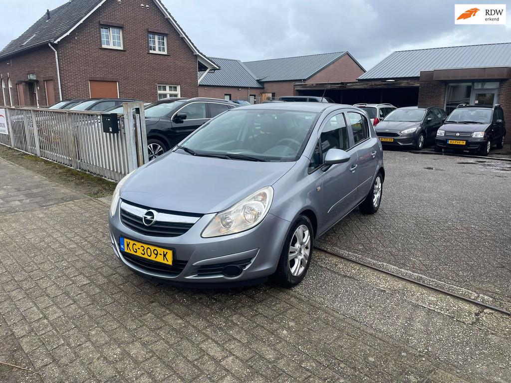 Opel Corsa 1.4-16V Enjoy, Voorwielaandrijving, 1063 kg, 4 cilinders, 49 €/maand