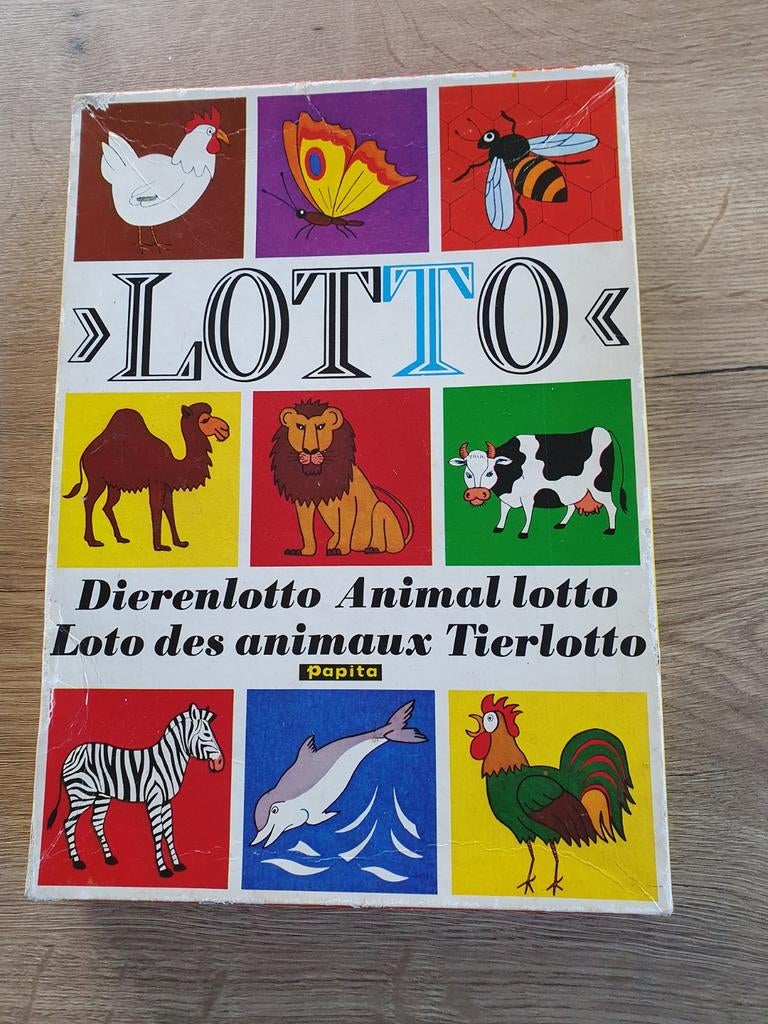 Lotto Papita nr 831jaren 70, Ophalen of Verzenden, Overige typen