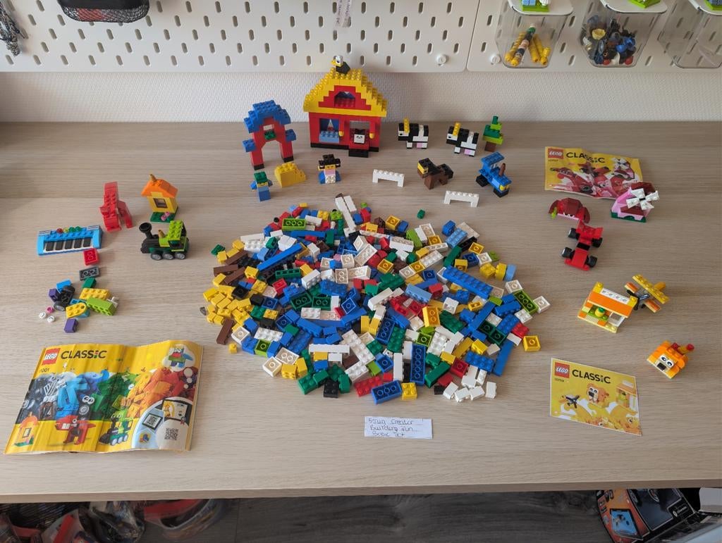 Veel Lego classic basis sets, Ophalen of Verzenden, Gebruikt