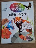Creatief met Stickers - Wilde Dieren - Nieuw Stickerboek, Ophalen of Verzenden, Nieuw, Stickers en Plaatjes