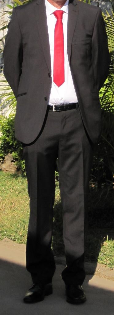 kostuum maat 52 Angelo Litrico zwart, Kleding | Heren, Kostuums en Colberts, Ophalen, Maat 52/54 (L), Angelo Litrico, Zwart