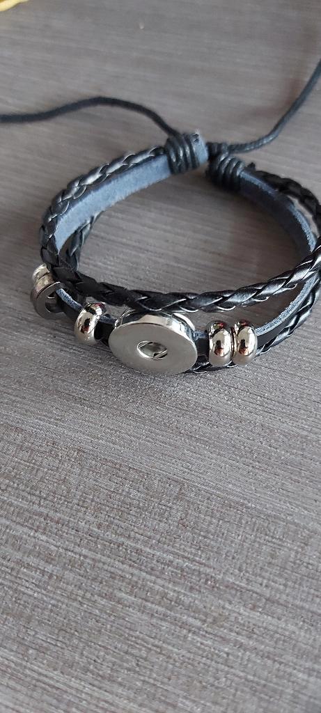 armbandjes van stitch met verwisselbare drukknoop, Verzamelen, Disney, Nieuw, Overige typen, Overige figuren, Ophalen of Verzenden