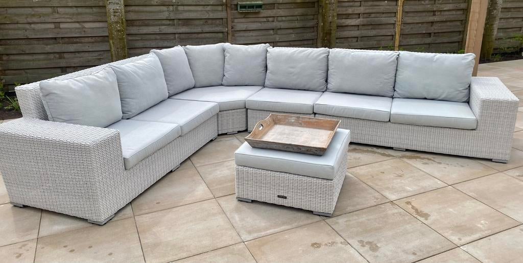 Flexibele loungeset., Ophalen, Gebruikt, 6 zitplaatsen, Loungeset