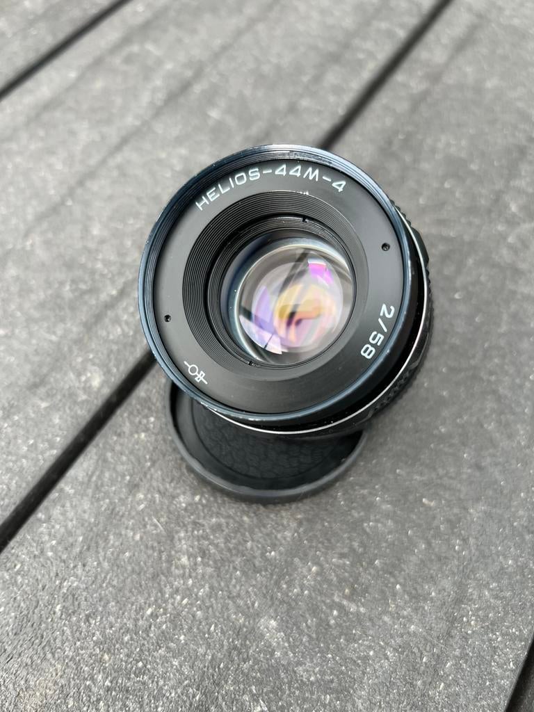 Helios 44M-4 KMZ 58mm f/2 | M42 mount, Ophalen of Verzenden, Zo goed als nieuw, Spiegelreflex, Overige Merken