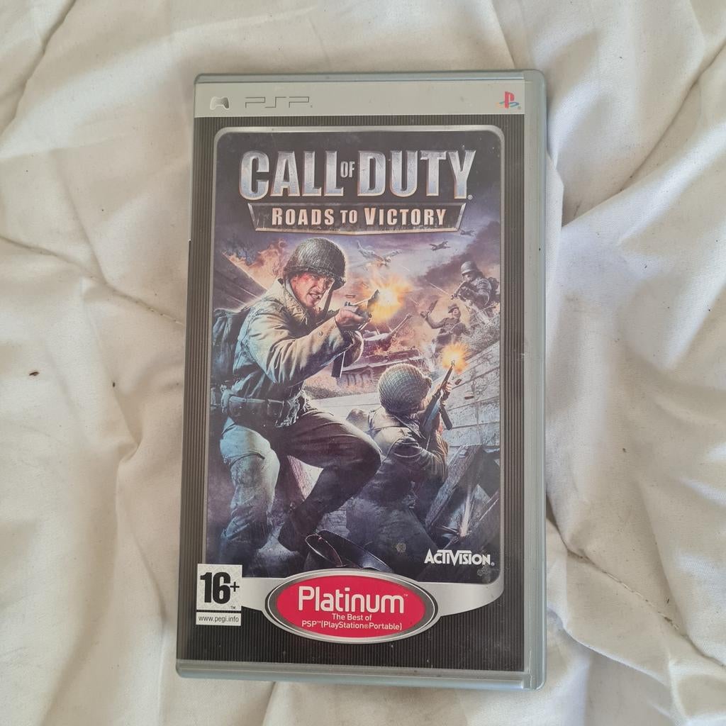 Call of Duty - PSP - Compleet en Krasvrij!, Spelcomputers en Games, Met games, Overige kleuren, Ophalen of Verzenden, Zo goed als nieuw