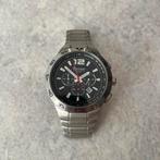 Horloge met stopwatch, Overige merken, Gebruikt, Staal, Polshorloge