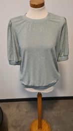 Gave bling bling top korte mouw zacht groen 42 nieuw, Kleding | Dames, Tops, Maat 42/44 (L), Nieuw, Ophalen of Verzenden, Korte mouw