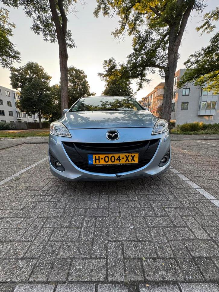 Mazda 5 2.0 110KW 2012 Blauw, Auto's, Mazda, Particulier, Benzine, C, MPV, Handgeschakeld, Geïmporteerd, Blauw, Voorwielaandrijving