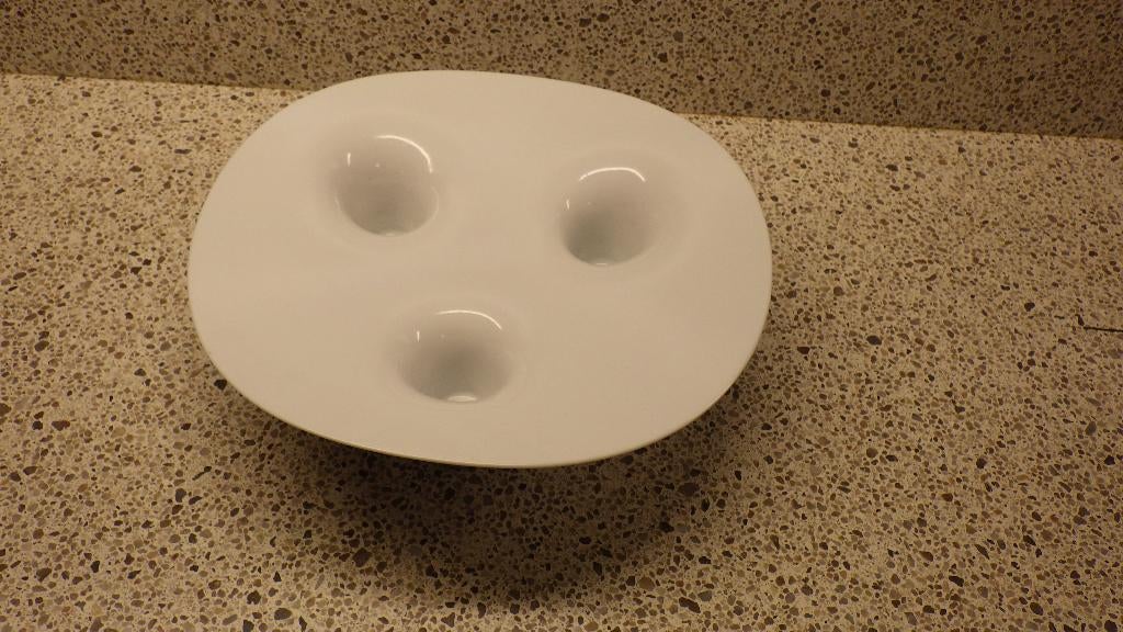 mooie Willem Noyons design schaal/kandelaar, Antiek en Kunst, Ophalen of Verzenden