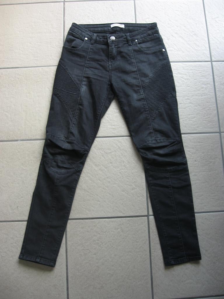 Bijna nieuw zwarte / donkergrijze balmain jeans - maat 27, Zwart, Ophalen of Verzenden, Zo goed als nieuw, W27 (confectie 34) of kleiner