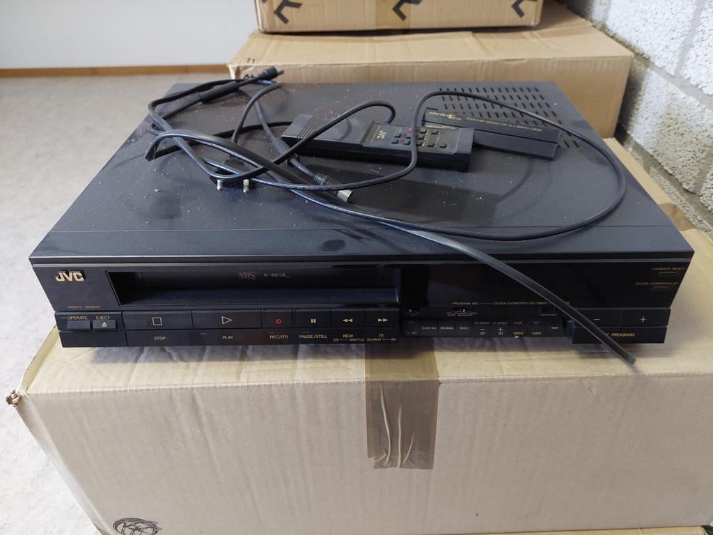 JVC HR-D300E VHS Videorecassetterecorder afstandsbediening, Ophalen of Verzenden, Gebruikt, VHS-speler of -recorder