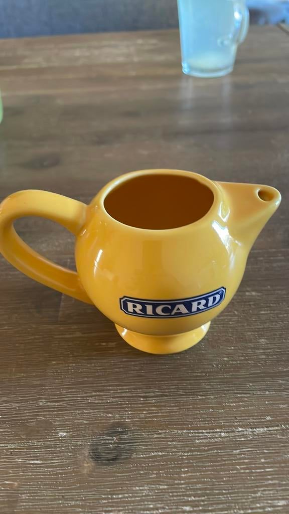 Ricard schenkkan, Verzamelen, Ophalen of Verzenden, Zo goed als nieuw, Gebruiksvoorwerp