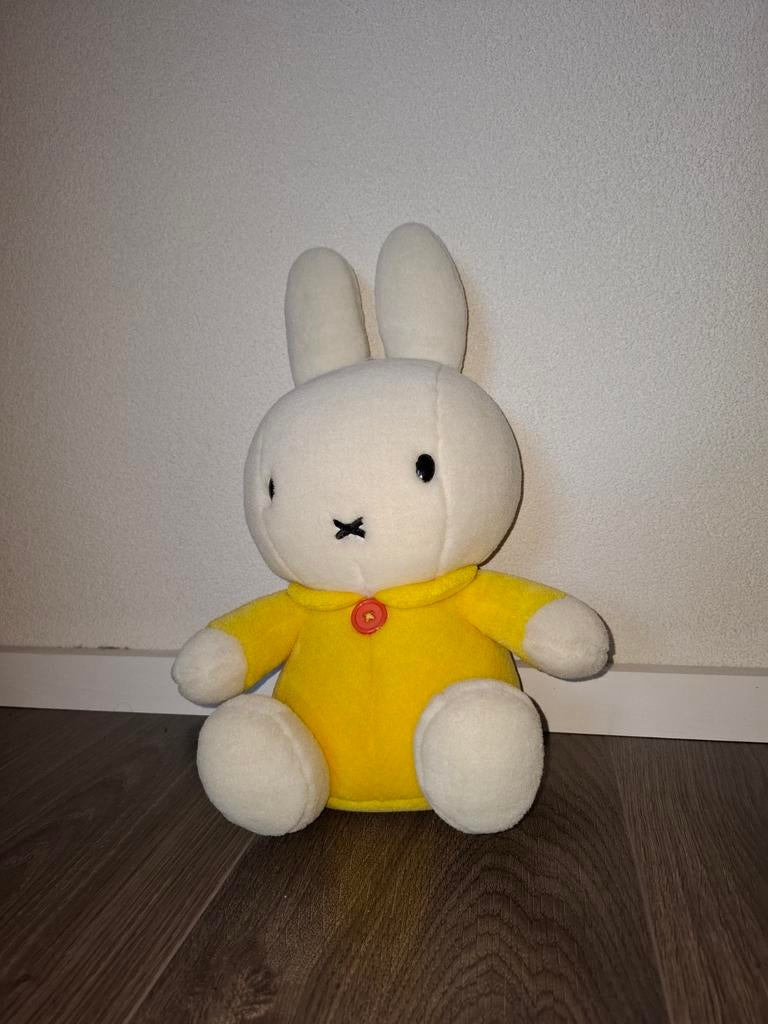 Nijntje knuffel geel - Zo goed als nieuw, Overige merken, Geel, Konijn, Nijntje