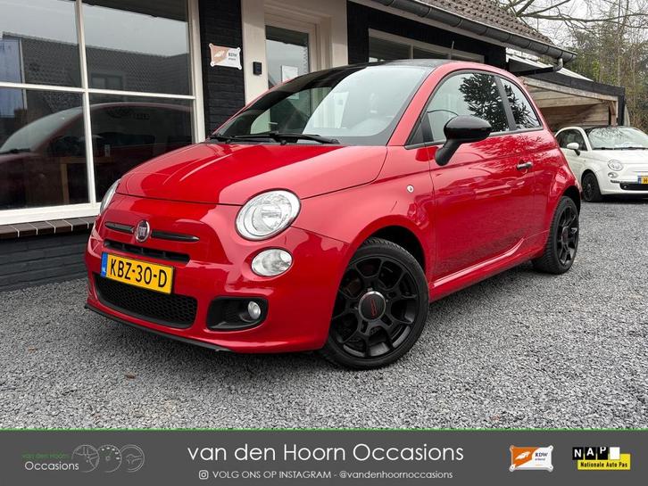Fiat 500S 1.2 Sport 76000 KM | ONDERH.HISTORIE | NAP | AIRCO, Auto's, Fiat, Bedrijf, Te koop, ABS, Airbags, Airconditioning, Alarm