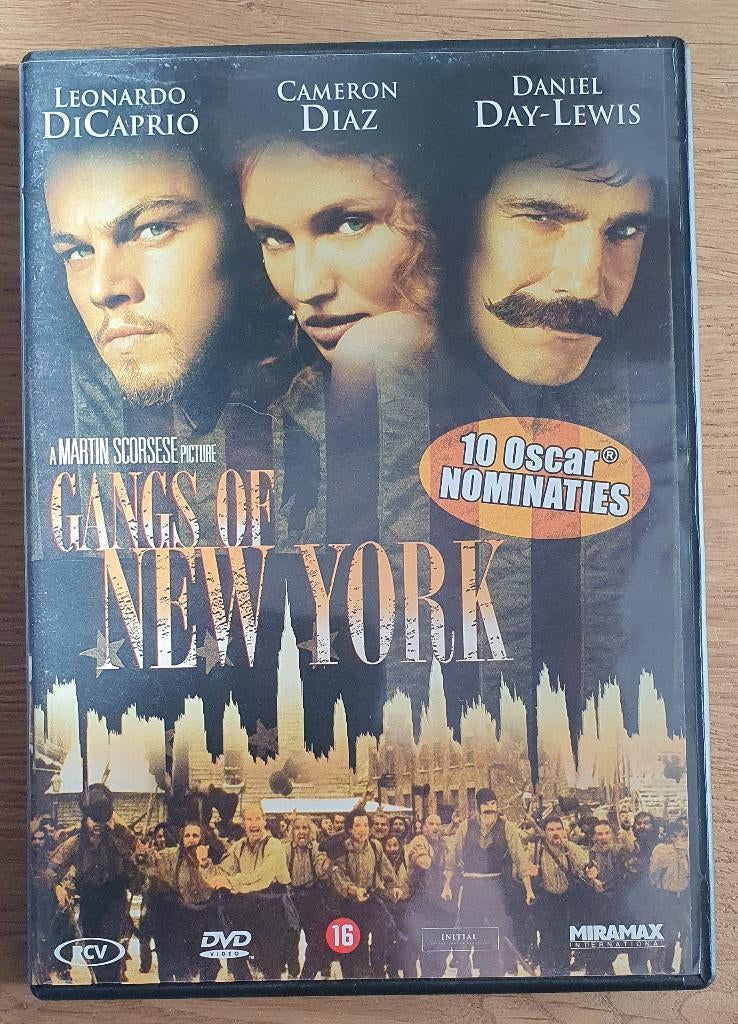 Gangs of New York (2002) - DVD, Cd's en Dvd's, Dvd's | Thrillers en Misdaad, Vanaf 16 jaar, Zo goed als nieuw, Maffia en Misdaad