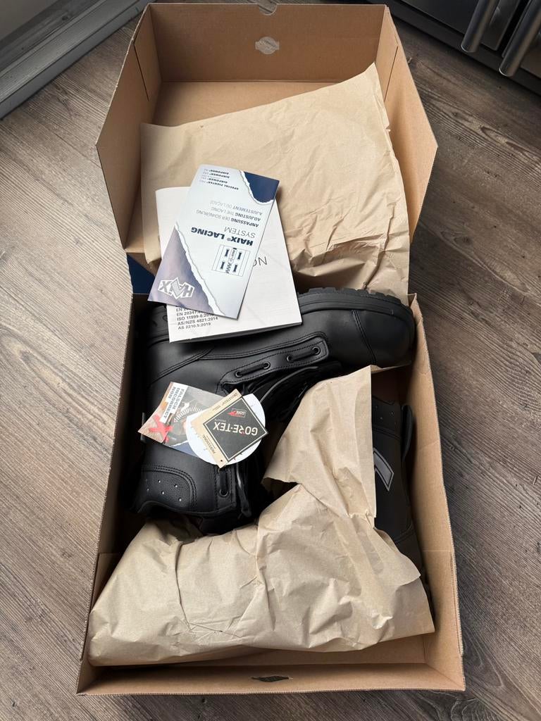 HAIX Airpower XR1 veiligheid, reddings en werkschoen maat 46, Ophalen, Zwart, Nieuw, Werkschoenen