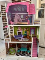 Kidkraft Poppenhuis met Meubeltjes - Zeer Goede Staat, Kinderen en Baby's, Speelgoed | Poppenhuizen, Ophalen, Gebruikt, Poppenhuis
